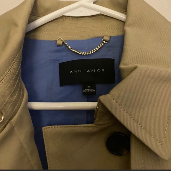 Ann Taylor trench coat good condition - Picture 2 of 3
